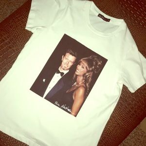 WORN ONCErose Hartman and Bowie t shirt